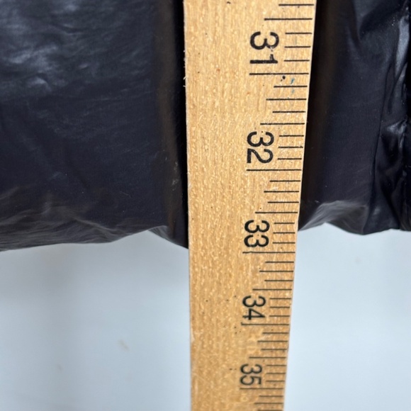 Lands End Black Down Puffer Coat 3XP Quilted Parka Plus 24W-26W Winter Gorpcore - Picture 7 of 11